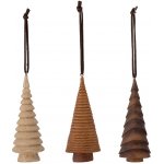Bloomingville Ozdoby Christmas Trees set 3 ks – Hledejceny.cz