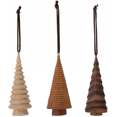 Bloomingville Ozdoby Christmas Trees set 3 ks – Hledejceny.cz