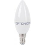 Optonica LED žárovka Candle E14 C37 5.5W Studená bílá – Zboží Mobilmania