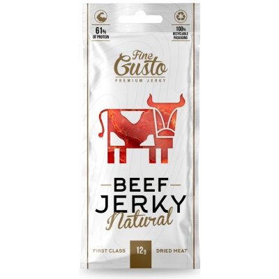 Fine Gusto Hovězí jerky 12 g – Zboží Dáma
