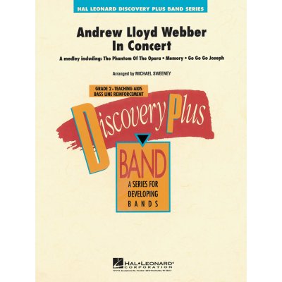 Andrew Lloyd Webber In Concert Concert Band grade 2 score + parts – Zbozi.Blesk.cz