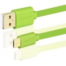 usb kabel Axagon BUMM-AM05QG Micro USB, 2A, 0,5m, zelený