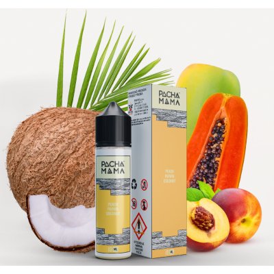 Charlies Chalk Dust Pacha Mama Shake & Vape Peach Papaya Coconut 10 ml – Zboží Dáma