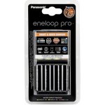 Panasonic Eneloop Charger BQ-CC55 + 4 x R6/AA Eneloop PRO 2500mAh BK-3HCDE K-KJ55HCD40E – Zboží Živě