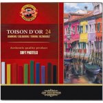 KOH-I-NOOR Toisor D'or Soft Pastels sada suchých pastelů 12 ks – Zboží Dáma