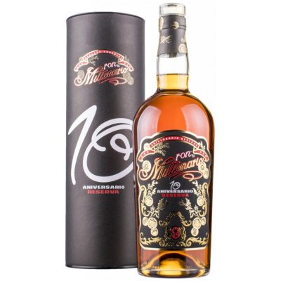 Ron Millonario Aniversario Reserva 10y 40% 0,7 l (tuba) – Zbozi.Blesk.cz