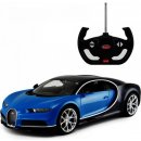 RC model Rastar RC auto Bugatti Veyron Chiron RTR modrá 1:14