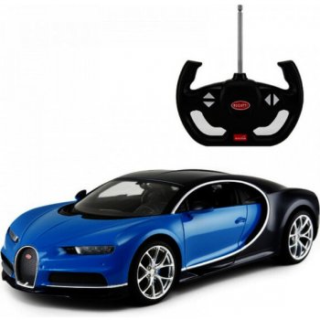 Rastar RC auto Bugatti Veyron Chiron RTR modrá 1:14