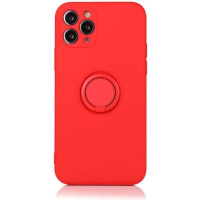 Pouzdro SES Silikonové ochranné s držákem na prst Apple iPhone 14 Plus - červené – Zboží Mobilmania