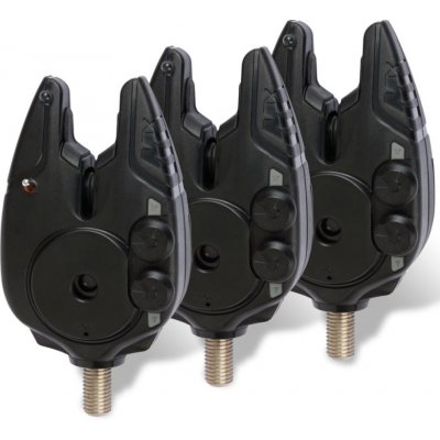 Fox Micron MX Sada Signalizátorů záběrů s příposlechem 3 pruty Černá – Zboží Dáma