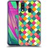 Pouzdro a kryt na mobilní telefon Samsung Pouzdro Head Case Samsung Galaxy A40 WOVEN