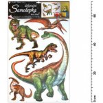 Anděl 10036 Přerov Pokojová dekorace na zeď Dinosauři 70x42cm – Zbozi.Blesk.cz