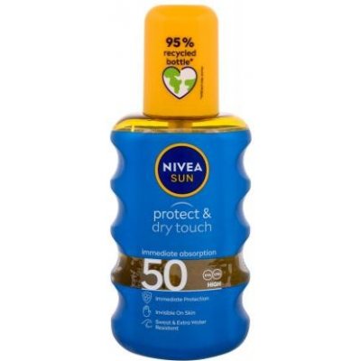 Nivea Sun Protect & Dry Touch Invisible Spray na opalování SPF50 200 ml