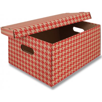 Embaúložná krabice A3 červená – Zboží Živě