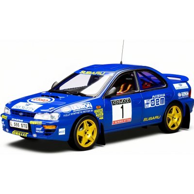 Sun Star Subaru Impreza 555 #1 Colin McRae vítěz Memorial Bettega 1993 1:18 – Hledejceny.cz
