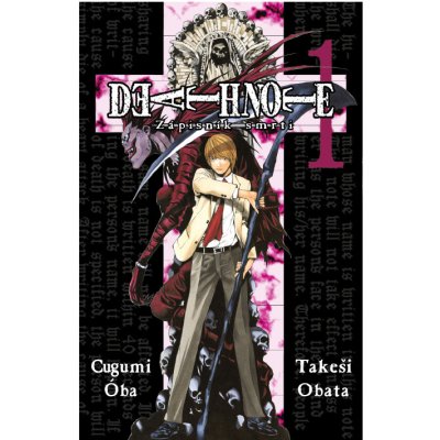 Death Note 01: Zápisník smrti – Tsugumi Ohba, Takeshi Obata – Zbozi.Blesk.cz