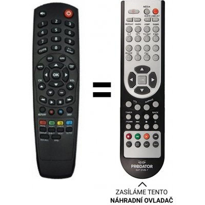 Dálkový ovladač Predátor Kaon KTSC 660 CX, KSC 660CX – Hledejceny.cz