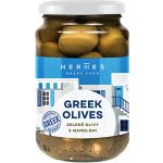 Hermes Zelené olivy s mandlí 190g – Sleviste.cz