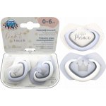 Canpol Babies symetrických silikon Little prince modrá 2 ks – Hledejceny.cz