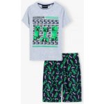 Kiddee pyžamo Minecraft šedá – Sleviste.cz