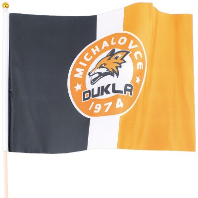 Vlajka HK Dukla Michalovce 45x30cm – Hledejceny.cz