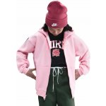 Nike Kids Sportswear Club Fleece Oversized Full Zip med soft pink/white – Hledejceny.cz