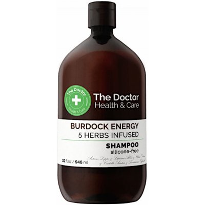 The Doctor Burdock Energy + 5 Herbs Infused Shampoo 946 ml – Zboží Mobilmania