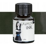 Rohrer and Klingner Rohrer & Klingner Sketchink Lotte lahvičkový inkoust černý 50 ml – Sleviste.cz