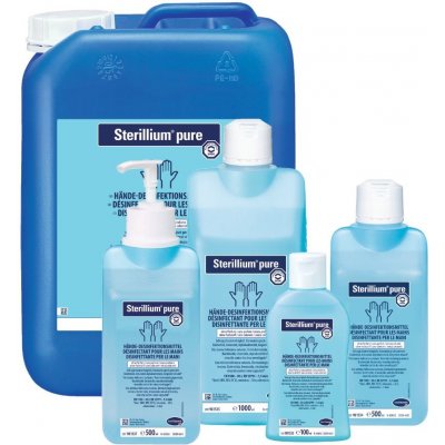 Hartmann Rico Sterillium pure tekutá dezinfekce rukou s certifikací ECARF 100 ml – Zboží Dáma