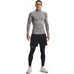 Under Armour ColdGear Armour Compression Mock LS Charcoal light heather – Hledejceny.cz