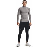 Under Armour ColdGear Armour Compression Mock LS Charcoal light heather – Zboží Mobilmania