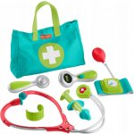 Fisher price Lékařský kufřík, sada hraček pro lékaře, 7 dílů HYH26 – Zboží Dáma