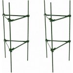 DIVODV 27931 Trojúhelníková opora pro rostliny 90 cm, sada 2 ks, zelená – Hledejceny.cz