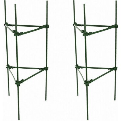 DIVODV 27931 Trojúhelníková opora pro rostliny 90 cm, sada 2 ks, zelená – Hledejceny.cz