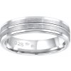 Prsteny SILVEGO Snubní stříbrný prsten Avery v provedení bez kamene pro muže i ženy QRALP121M