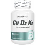 BiotechUSA Ca+D3+K2 90 kapslí – Hledejceny.cz