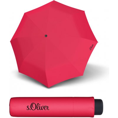 Skládací mini deštník s puntíky růžový od 340 Kč - Heureka.cz