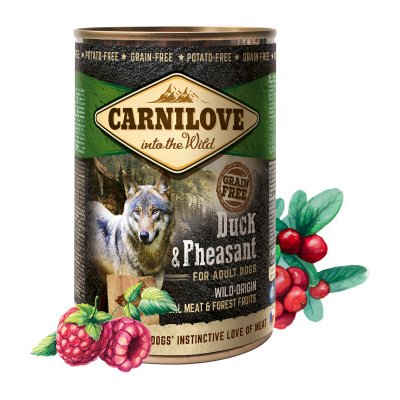 Brit Carnilove Carnilove Dog Wild Meat Duck & Pheasant 6x400g