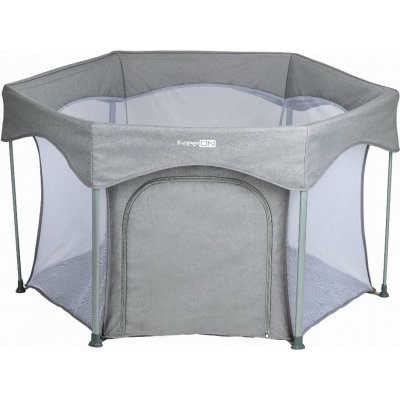 FreeON Dětská ohrádka Hexagon Quick Folding šedá – Zbozi.Blesk.cz