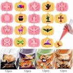 Halloweenské vykrajovátky - 9 ks + 48 halloweenských sáčků na sladkosti – Hledejceny.cz