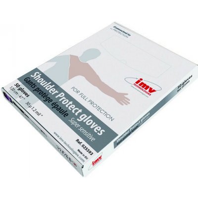 Rukavice veterinární přes rameno POLYSEM super senzitive červené 120 cm – Sleviste.cz