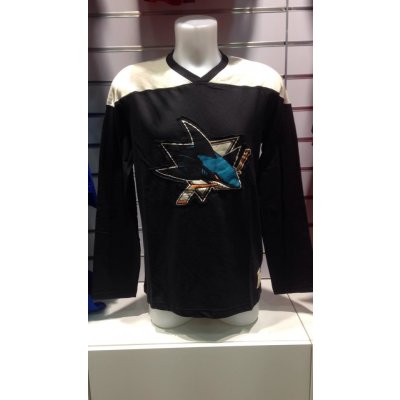 CCM tričko San Jose Sharks Long Sleeve Crew 15