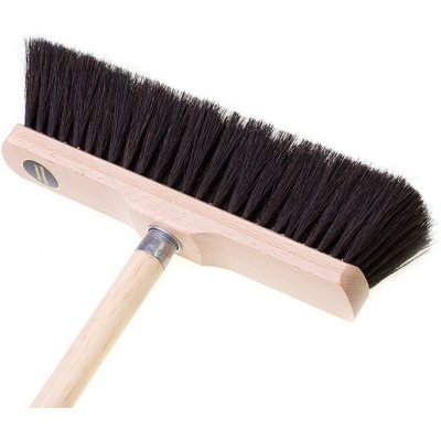 MKN Dřevěné koště s koňským vlasem přírodní barva – Zboží Dáma