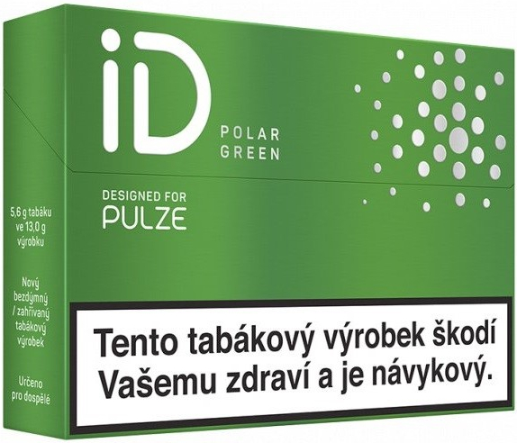 ID Polar Green Designed Zahřívané tabákové náplně For Pulze 5,6g 20ks od  100 Kč - Heureka.cz