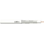 MegaSat 100066 koaxiální kabel, vnější Ø: 7.2 mm, bílá, 100 m – Hledejceny.cz