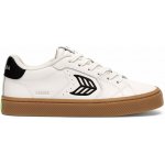 Cariuma SALVAS Leather Gum Warm Black Logo W White – Hledejceny.cz