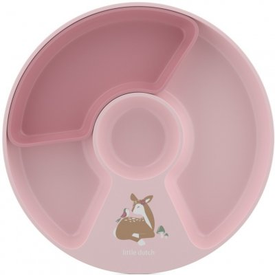 MEPAL DĚTSKÝ DĚLENÝ TALÍŘ MEPAL, MIO 200 MM, LITTLE DUTCH - FAIRY GARDEN – Sleviste.cz