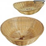 Košík na pečivo bambus kulatý - 25 cm - 7 cm
