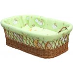Mojžíšův košík pro miminko Scarlett Mráček zelená – Hledejceny.cz