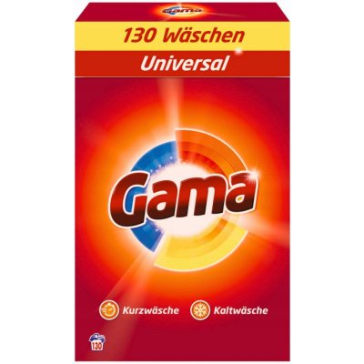 Gama Prací prášek univerzální 3v1 130 PD – Zbozi.Blesk.cz